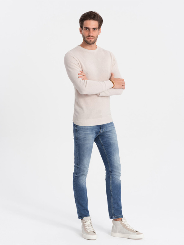 Ombre Clothing Maglione beige da uomo Abbigliamento Ombre