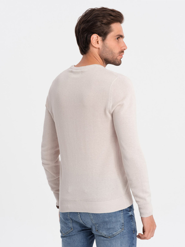 Ombre Clothing Maglione beige da uomo Abbigliamento Ombre
