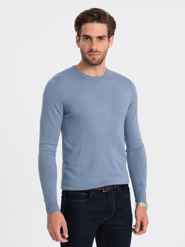 Ombre Clothing Maglione blu chiaro da uomo Abbigliamento Ombre