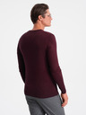 Ombre Clothing Maglione uomo bordeaux Ombre Clothing