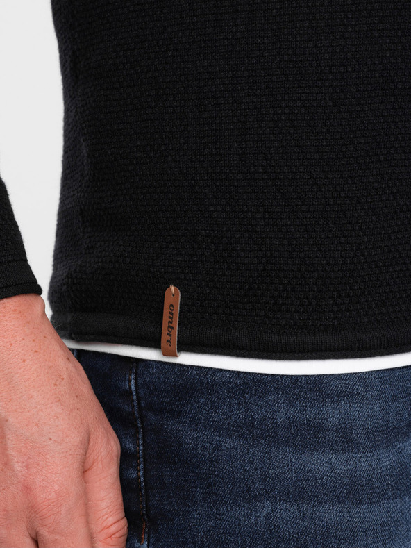 Ombre Clothing Maglione Ombre Clothing nero da uomo