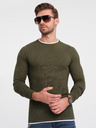 Ombre Clothing Maglione Khaki Uomo Ombre Clothing