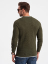 Ombre Clothing Maglione Khaki Uomo Ombre Clothing