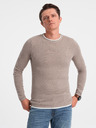 Ombre Clothing Maglione beige da uomo Abbigliamento Ombre