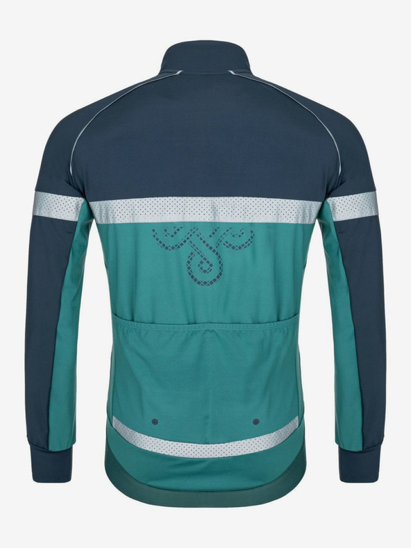 Kilpi Giacca da bici softshell da uomo blu e petrolio Kilpi Nereto-M