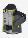 Kilpi Giacca impermeabile outdoor da uomo grigio scuro Kilpi HASTAR-M