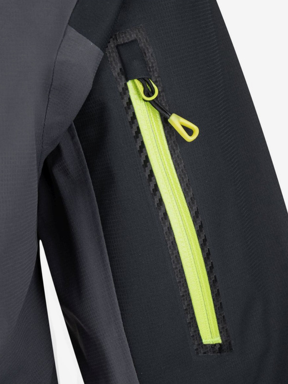 Kilpi Giacca impermeabile outdoor da uomo grigio scuro Kilpi HASTAR-M