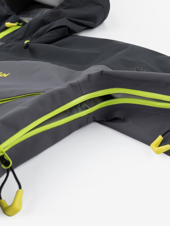 Kilpi Giacca impermeabile outdoor da uomo grigio scuro Kilpi HASTAR-M