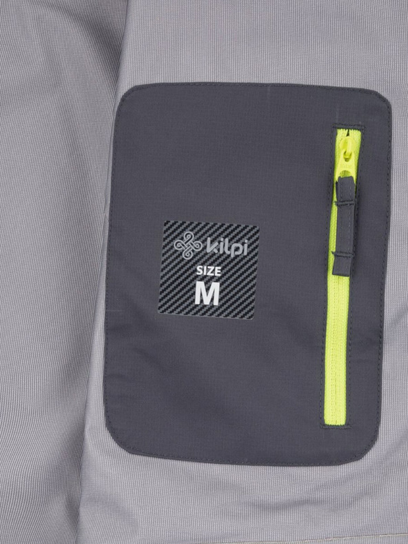 Kilpi Giacca impermeabile outdoor da uomo grigio scuro Kilpi HASTAR-M