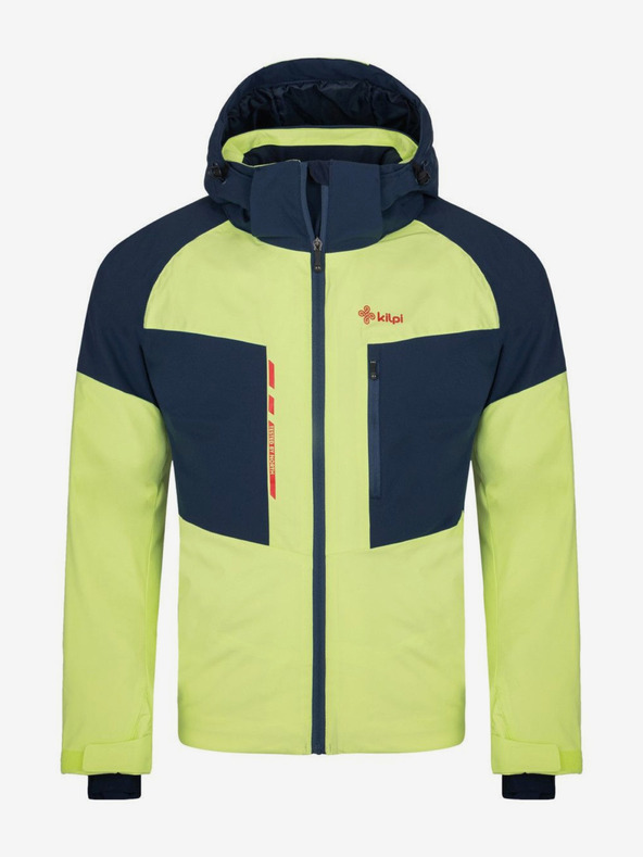 Kilpi Giacca da sci da uomo verde neon Kilpi Taxido-M