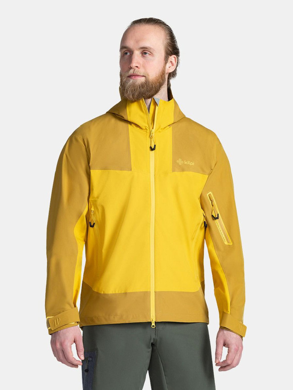 Kilpi Giacca sportiva da uomo gialla Kilpi Mamba-M