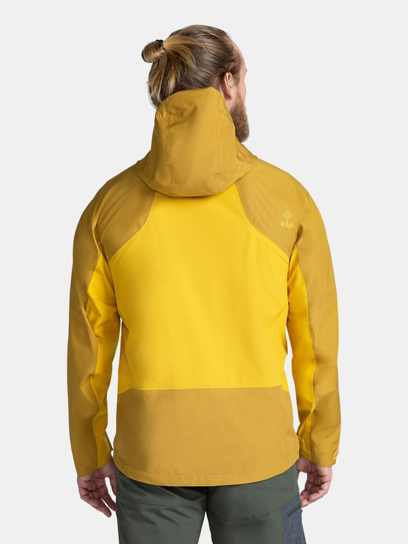Kilpi Giacca sportiva da uomo gialla Kilpi Mamba-M