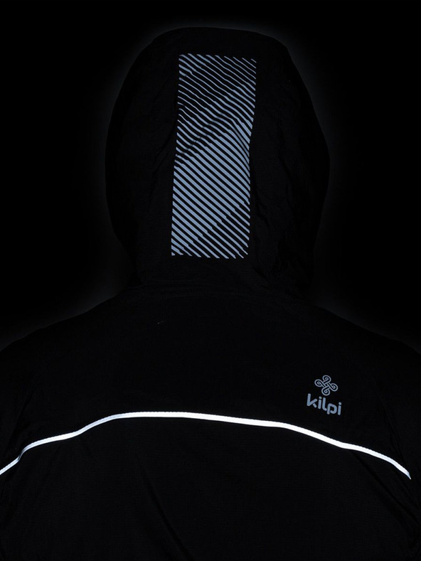 Kilpi Giacca outdoor leggera da uomo nera Kilpi ROSA-M