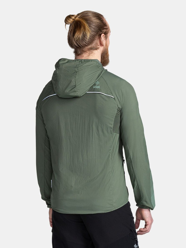Kilpi Giacca outdoor leggera da uomo verde scuro Kilpi ROSA-M