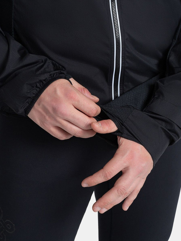 Kilpi Giacca outdoor leggera nera da uomo Kilpi TIRANO-M