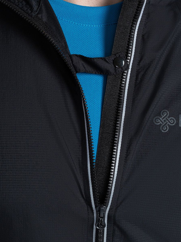 Kilpi Giacca outdoor leggera nera da uomo Kilpi TIRANO-M