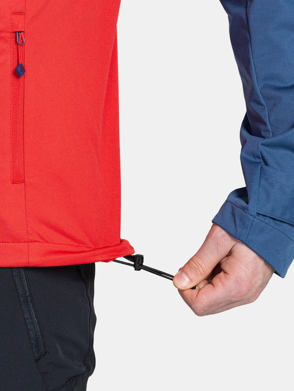 Kilpi Giacca softshell leggera blu e rossa da uomo Kilpi BELTRA-M