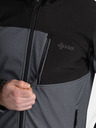 Kilpi Giacca softshell da uomo nera e grigia Kilpi RAVIO-M