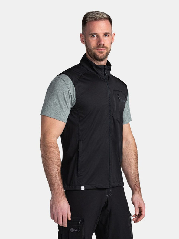 Kilpi Giacca softshell da uomo nera Kilpi RIELLO-M