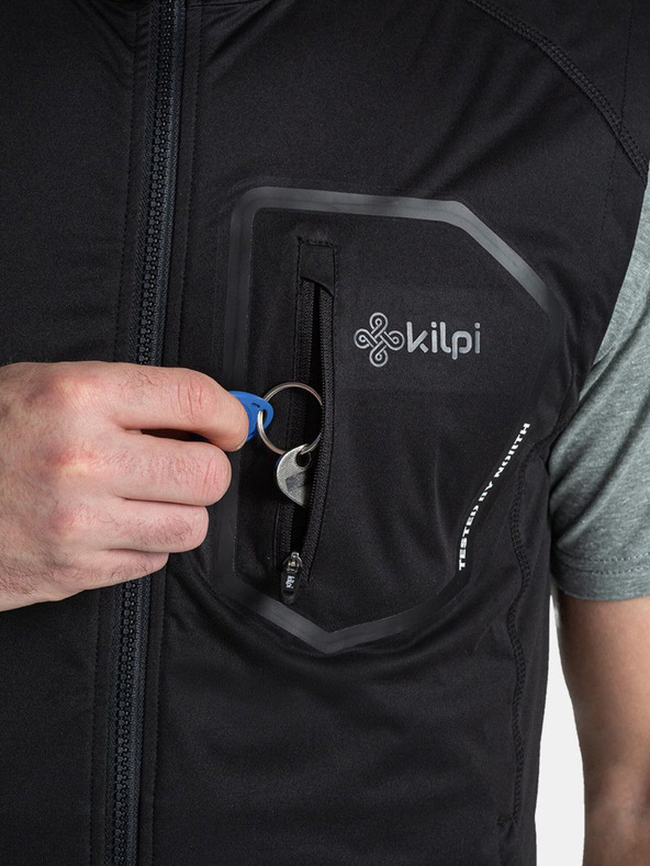 Kilpi Giacca softshell da uomo nera Kilpi RIELLO-M