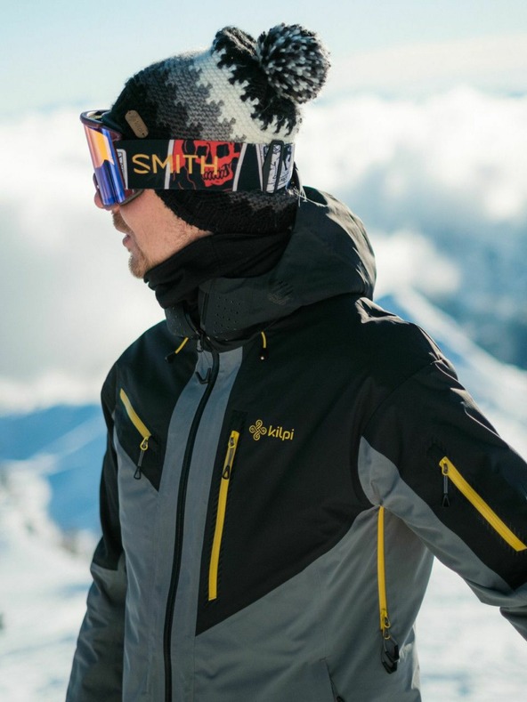 Kilpi Giacca sportiva a membrana da uomo grigia KILPI Hastar-M