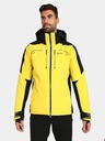 Kilpi Giacca da sci da uomo gialla Kilpi Hyder-M
