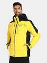 Kilpi Giacca da sci da uomo gialla Kilpi Hyder-M