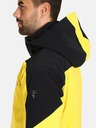 Kilpi Giacca da sci da uomo gialla Kilpi Hyder-M