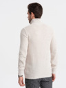 Ombre Clothing Maglione da uomo con colletto crema Ombre Clothing