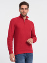 Ombre Clothing Maglione con colletto rosso da uomo Ombre Clothing