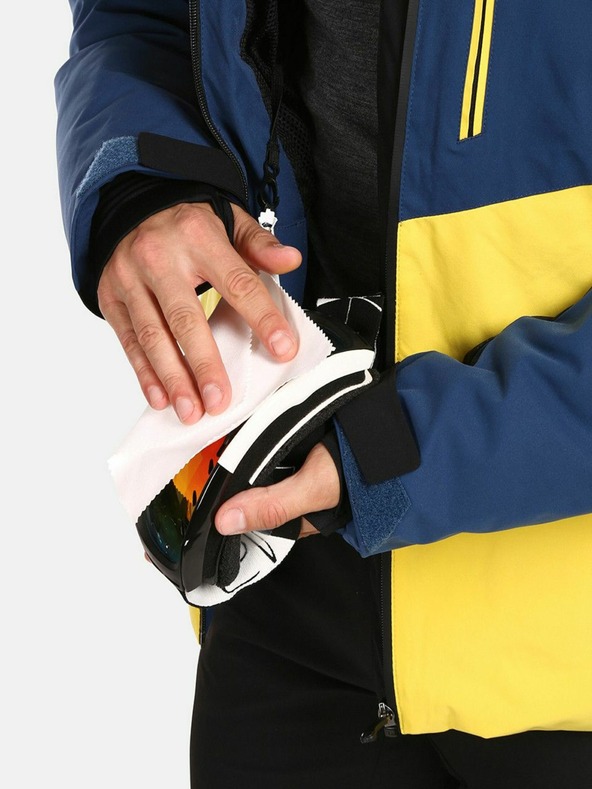 Kilpi Giacca da sci Kilpi TONNSI-M gialla e blu da uomo