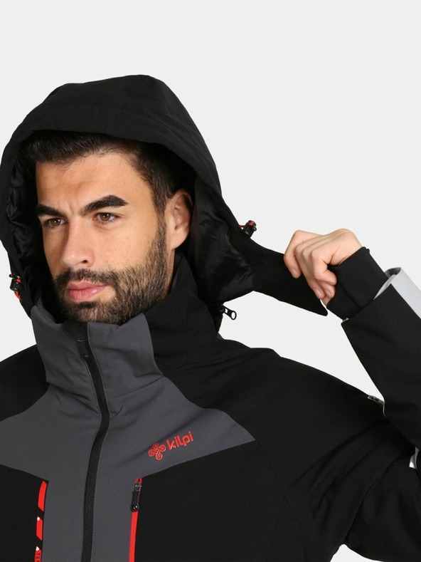 Kilpi Giacca da sci Kilpi TAXIDO-M grigio scuro da uomo