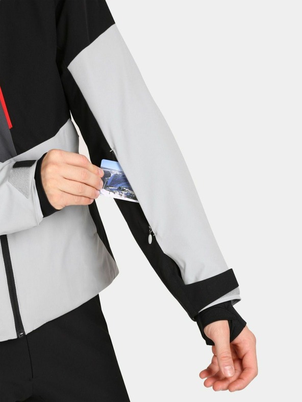 Kilpi Giacca da sci Kilpi TAXIDO-M grigio scuro da uomo