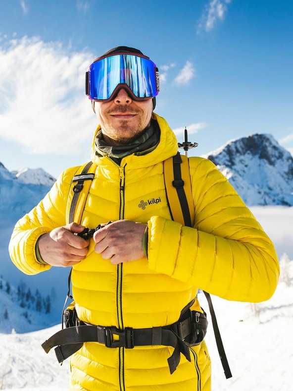 Kilpi Piumino Kilpi PYRAMIDEN-M giallo da uomo