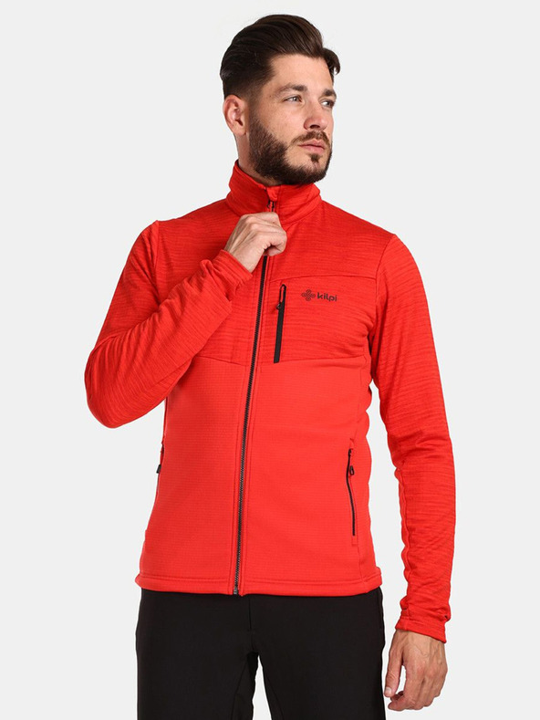 Kilpi Felpa funzionale da uomo rossa KILPI Erin-M