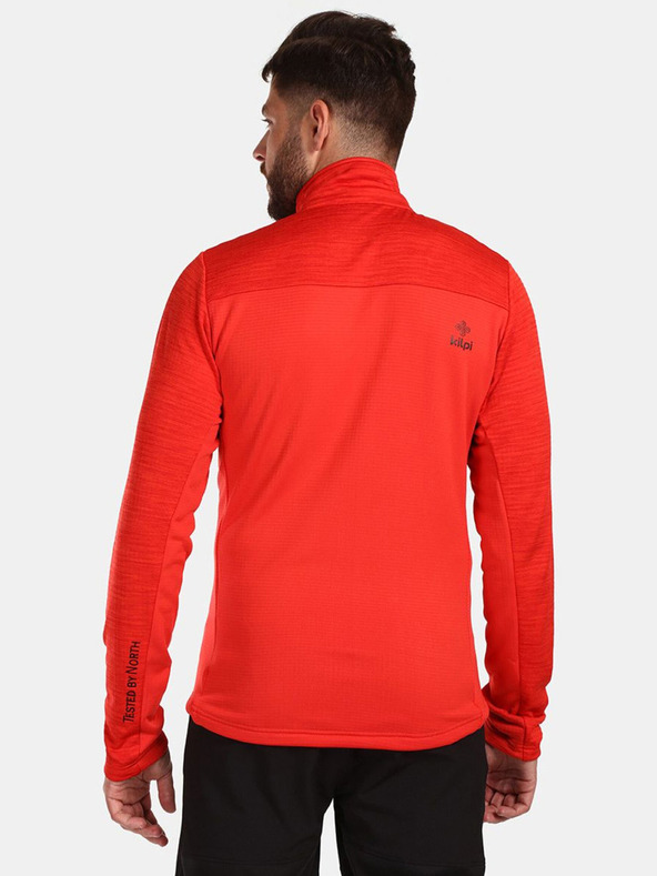 Kilpi Felpa funzionale da uomo rossa KILPI Erin-M