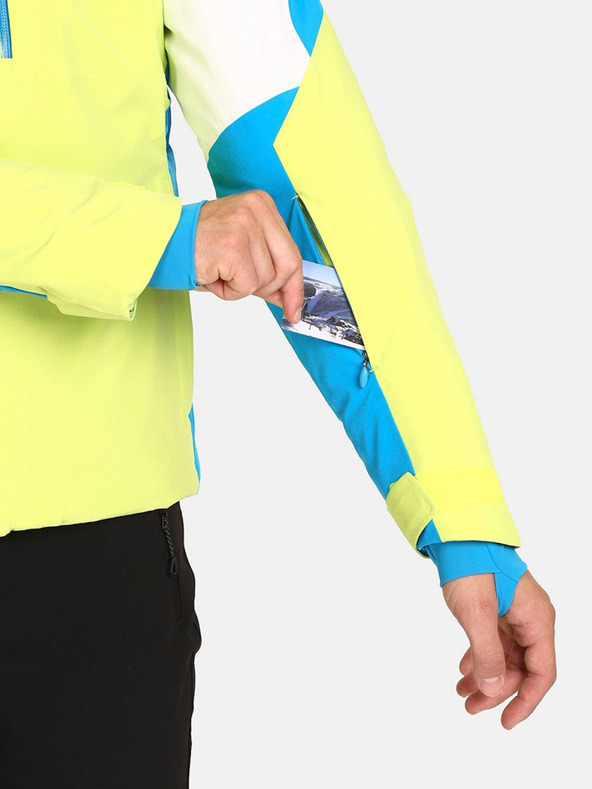 Kilpi Giacca da sci da uomo verde chiaro Kilpi DEXEN-M