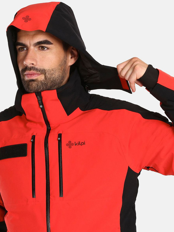 Kilpi Giacca da sci da uomo rossa Kilpi DEXEN-M