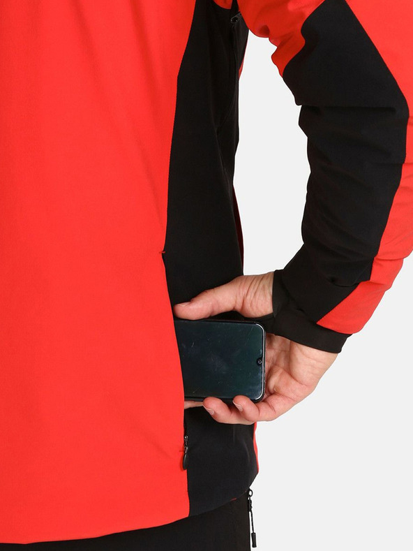 Kilpi Giacca da sci da uomo rossa Kilpi DEXEN-M