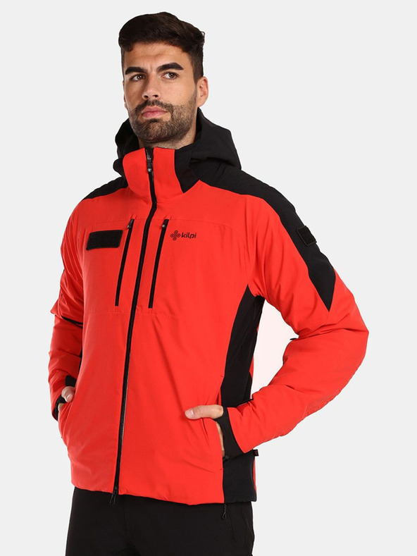 Kilpi Giacca da sci da uomo rossa Kilpi DEXEN-M