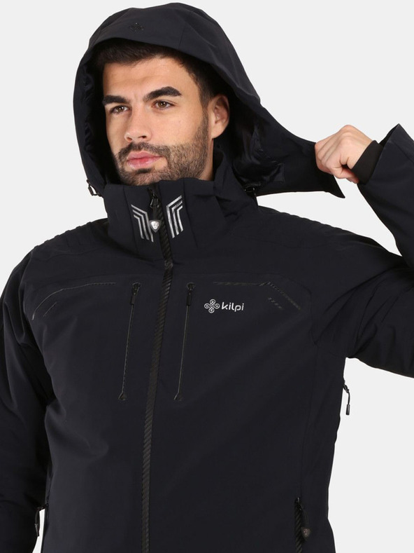 Kilpi Giacca da sci di lusso da uomo nera Kilpi LTD ASTER-M