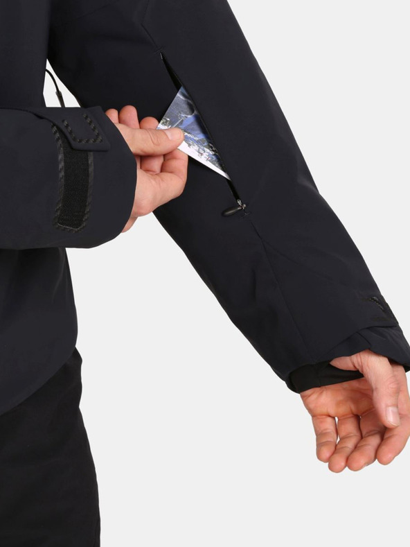 Kilpi Giacca da sci di lusso da uomo nera Kilpi LTD ASTER-M