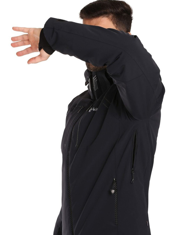 Kilpi Giacca da sci di lusso da uomo nera Kilpi LTD ASTER-M