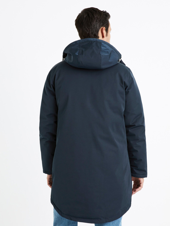 Celio Parka invernale da uomo blu scuro Celio Cuturino