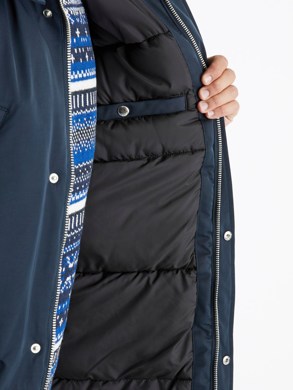 Celio Parka invernale da uomo blu scuro Celio Cuturino