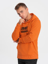 Ombre Clothing Felpa arancione da uomo Ombre Clothing