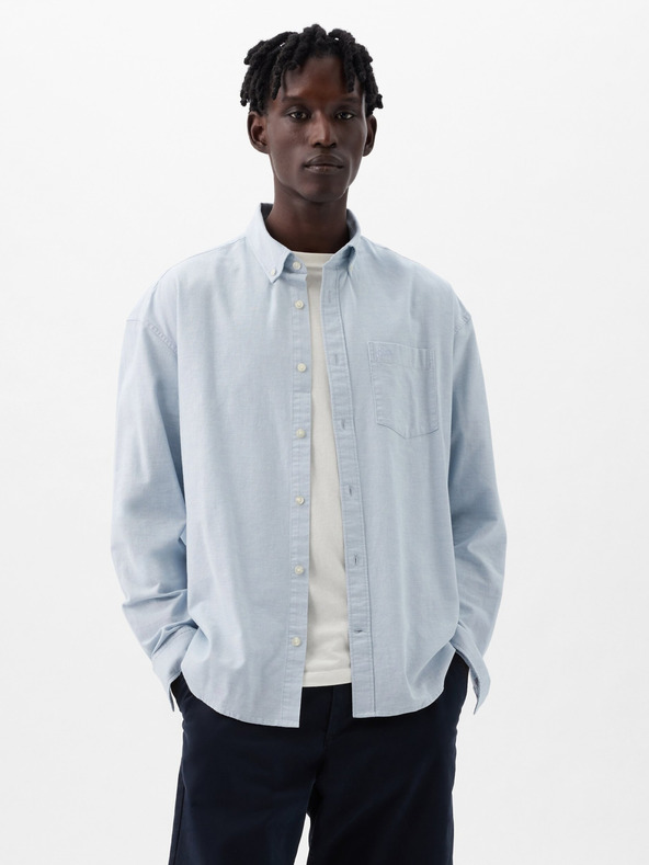 GAP Oversized logo oxford shirt GAP