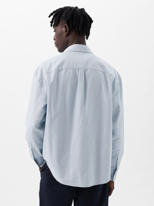 GAP Oversized logo oxford shirt GAP