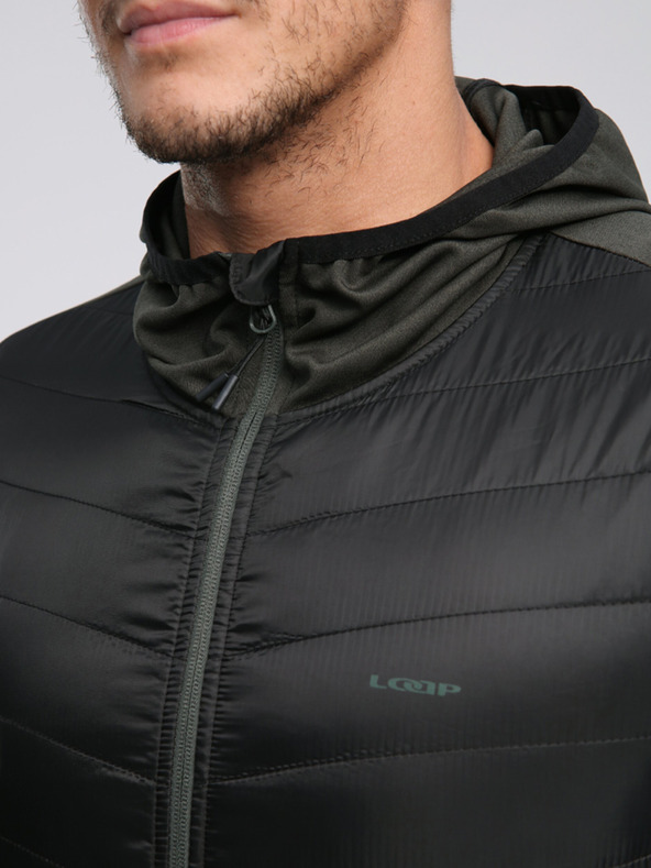 Loap Felpa outdoor verde scuro da uomo LOAP MARKOSS
