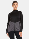 Kilpi Felpa sportiva funzionale da donna nera Kilpi TOMMS-W
